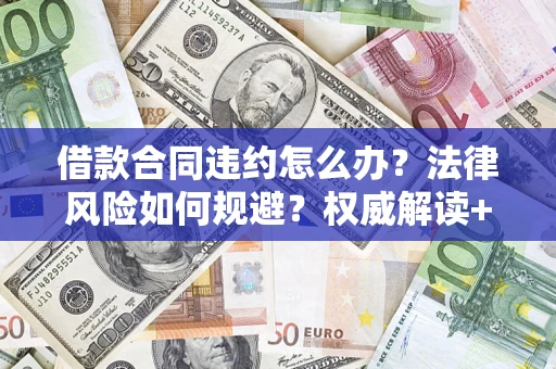 武汉借款合同违约怎么办？法律风险如何规避？权威解读+实用指南